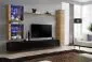 Meblościanka SWITCH XVIII wisząca nowoczesna na wysoki połysk | MIRAT. w stylu kolekcja SWITCH