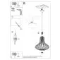 Lampa wisząca ELZA | sklep MIRAT kolekcja elza