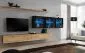Meblościanka SWITCH XVII z podświetleniem na wysoki połysk | MIRAT. w stylu kolekcja SWITCH