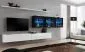 Meblościanka SWITCH XVII z podświetleniem na wysoki połysk | MIRAT. w stylu kolekcja SWITCH