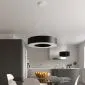 Żyrandol SATURNO SLIM 50 czarny | sklep MIRAT kolekcja saturno slim