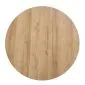 Stolik kawowy CAMILA 80x80 dąb/czarna do salonu w stylu industrialnym | MIRAT. styl LOFT
