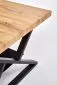 Ława XENA PROSTOKĄT 110x60 ze szklaną półką do salonu w stylu loft | MIRAT. styl LOFT