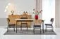 Krzesło SMART-KR VELVET ciemnoszare/naturalne w stylu Vintage | MIRAT. w stylu LOFT, VINTAGE kolekcja