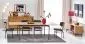 Komoda SMART KM-1 dąb/czarna w stylu Vintage | MIRAT. w stylu VINTAGE kolekcja SMART