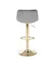 Hoker H-120 VELVET szary/złoty w stylu glamour I sklep meblowy MIRAT. styl GLAMOUR
