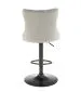 Hoker H-117 VELVET szary zdobiony nitami I sklep meblowy MIRAT. styl GLAMOUR