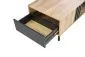 Stolik kawowy SONIA 100x60 dąb artisan/czarna z szufladą I sklep meblowy MIRAT. styl LOFT