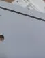 Komoda FLY biały połysk/biały mat z biokominkiem - powystawowa I sklep meblowy MIRAT.