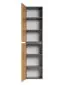 Szafka łazienkowa MONAKO GREY OAK 800 40cm szary/dąb wysoki słupek I sklep meblowy MIRAT. styl LOFT