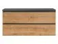 Szafka pod umywalkę MONAKO GREY OAK 823 120cm szary/dąb wisząca I sklep meblowy MIRAT. styl LOFT kolekcja MONAKO