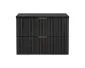 Szafka pod umywalkę ADEL BLACK 82 80cm czarny mat ryflowane fronty I sklep meblowy MIRAT. styl LOFT, RYFLOWANY