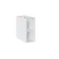 Szafka pod umywalkę ICONIC ROSE 60cm + ICONIC WHITE 20cm zestaw z blatem ryflowane fronty I sklep meblowy MIRAT. styl RYFLOWANY