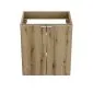 Szafka pod umywalkę NOVA OAK 82-50-2D 50cm dąb coast evoke w stylu rustykalnym I sklep meblowy MIRAT. styl SKANDYNAWSKI