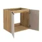 Szafka pod umywalkę LUXOR BEIGE 82-60-2D 60cm dąb olejowany/beżowa designerska I sklep meblowy MIRAT. styl GLAMOUR