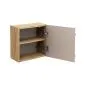 Szafka łazienkowa LUXOR BEIGE 83-35-1DQ 35x35cm dąb olejowany/beżowa wisząca I sklep meblowy MIRAT. styl GLAMOUR kolekcja LUXOR