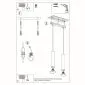 Lampa wisząca LAGOS 2 czarny | sklep MIRAT kolekcja lagos