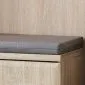 Szafka na buty z siedziskiem ARMARIO dąb sonoma dwudrzwiowa I sklep meblowy MIRAT.  kolekcja ARMARIO