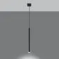 Lampa wisząca PASTELO 1 czarna | sklep MIRAT kolekcja pastelo