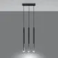 Lampa wisząca MOZAICA 3L czarny/chrom | sklep MIRAT  kolekcja mozaica