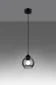 Lampa wisząca ALINO 1 czarna | sklep MIRAT kolekcja alino