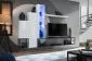 Meblościanka SWITCH MET VIII biała w połysku z podświetleniem LED | MIRAT. kolekcja SWITCH MET