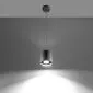Lampa wisząca ORBIS 1 szary | sklep MIRAT kolekcja orbis