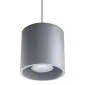 Lampa wisząca ORBIS 1 szary | sklep MIRAT kolekcja orbis