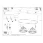Plafon BASIC 2 beton | sklep MIRAT kolekcja basic