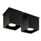 Plafon QUAD 2 czarny | sklep MIRAT  kolekcja quad 2