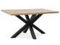 dębowy stół drewniany w stylu loft Cross