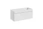 Szafka pod umywalkę ICONIC WHITE 82 100 cm biała ryflowany front I sklep meblowy MIRAT.