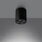 Plafon ZOE czarny LED | sklep MIRAT kolekcja ZOE