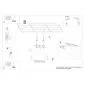 Plafon OZZY czarny LED | sklep MIRAT  kolekcja ozzy