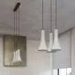 Lampa wisząca REA 3L beton | sklep MIRAT kolekcja rea