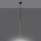Lampa wisząca PASTELO 1 drewno | sklep MIRAT kolekcja pastelo