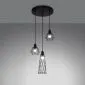 Lampa wisząca SUBA 3P czarna | sklep MIRAT  kolekcja suba
