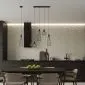 Lampa wisząca SUBA 4L czarna | sklep MIRAT kolekcja suba