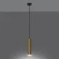 Lampa Wisząca LAGOS 1 złoty połysk | sklep MIRAT kolekcja lagos