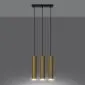 Lampa Wisząca LAGOS 3 złoty połysk | sklep MIRAT kolekcja lagos