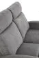 Sofa OSLO 2S szara tapicerowana do salonu | MIRAT.