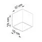 Kinkiet QUAD beton | sklep MIRAT kolekcja quad