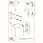 Kinkiet QUAD beton | sklep MIRAT kolekcja quad