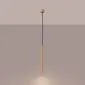 Lampa wisząca ARCHE 1 złota | sklep MIRAT kolekcja arche