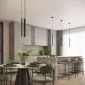 Lampa wisząca ARCHE 3P czarna | sklep MIRAT kolekcja arche