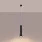 Lampa wisząca ELECTRA czarna beton | sklep MIRAT kolekcja electra