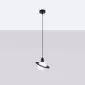Lampa wisząca HYPERION 1 czarny | sklep MIRAT kolekcja hyperion