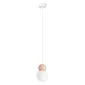 Lampa wisząca PEKKA 1 biała/naturalne drewno | sklep MIRAT  kolekcja pekka