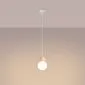 Lampa wisząca PEKKA 1 biała/naturalne drewno | sklep MIRAT  kolekcja pekka