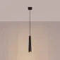 Lampa wisząca PRYSM 1 czarna | sklep MIRAT kolekcja prysm